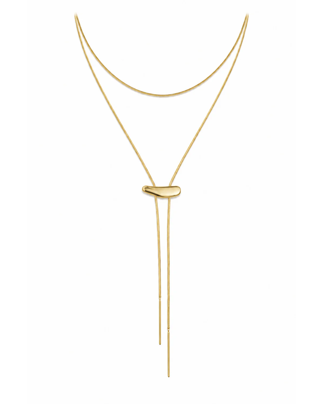 Liquid Gold Adjustable Necklace