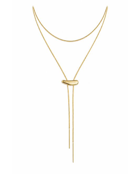 Liquid Gold Adjustable Necklace