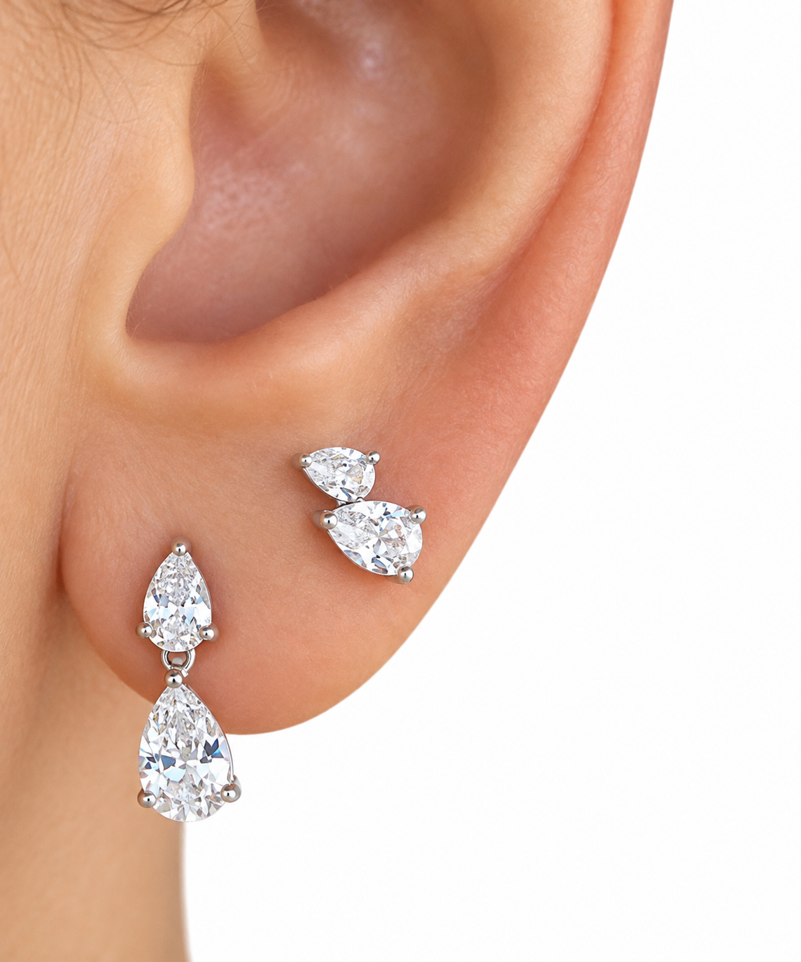 Oia Teardrops Studs