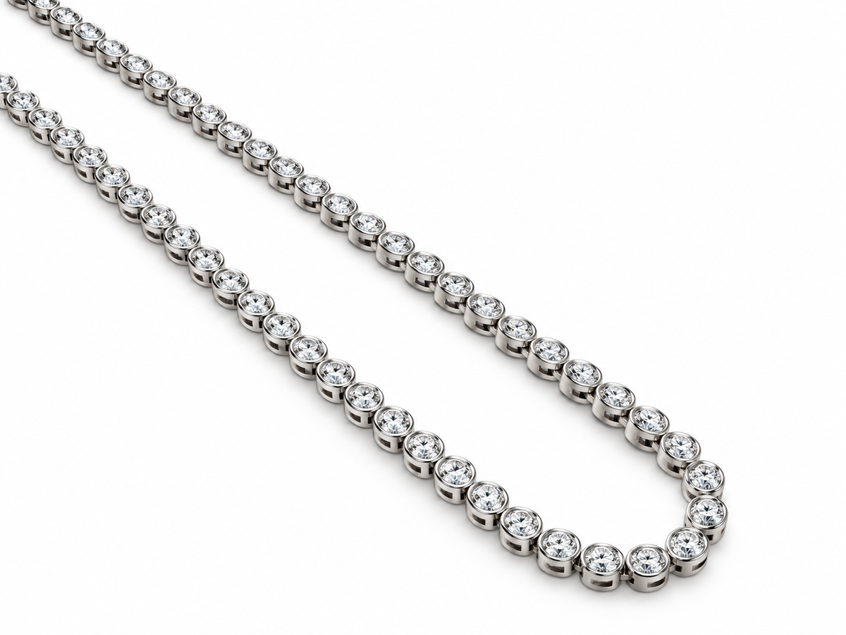 Tellaro Bezel Necklaces