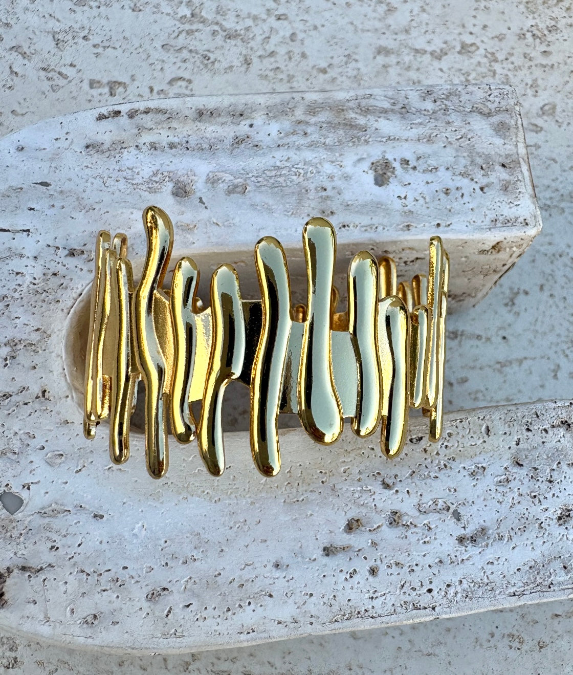 Adjustable Golden Cuff